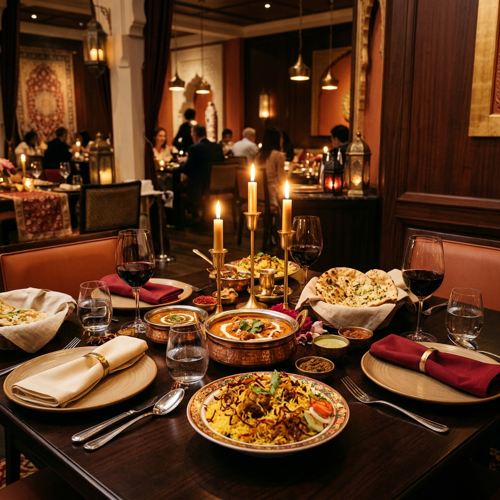 Spice Garden restaurant ambiance