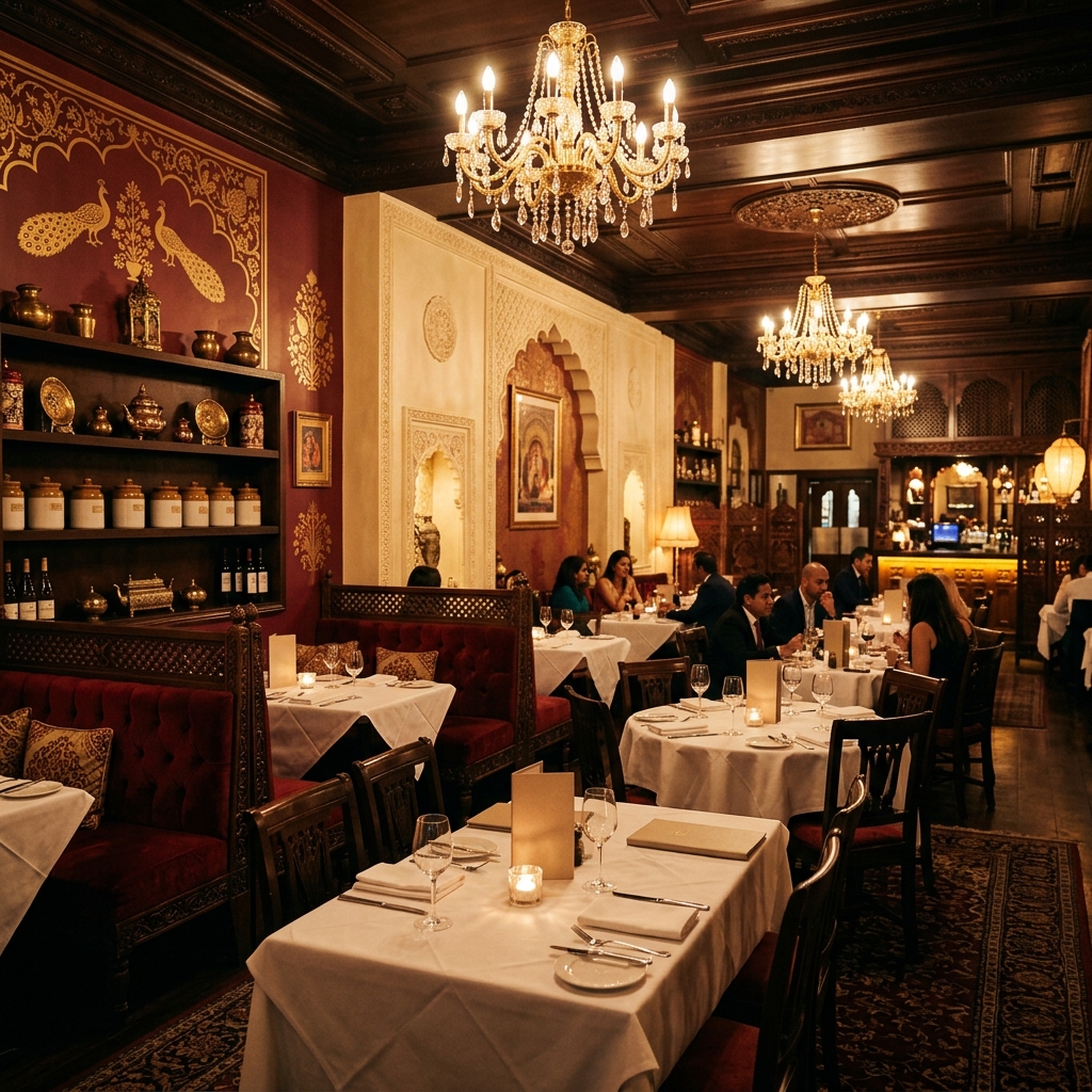 Spice Garden restaurant interior